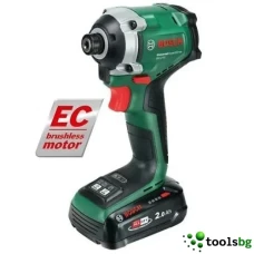 GREEN BOSCH UNIVERSAL IMPACT DRIVE 18V-210 - АКУМУЛАТОРЕН БЕЗЧЕТКОВ УДАРЕН ВИНТОВЕРТ / ИМПАКТОР GREEN BOSCH UNIVERSAL IMPACT DRIVE 18V-210 - АКУМУЛАТОРЕН БЕЗЧЕТКОВ УДАРЕН ВИНТОВЕРТ / ИМПАКТОР